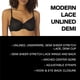 thumbnail image 2 of Sujetador tipo bralette DKNY Modern Lace Longline Poseidon para mujer, 2 of 3