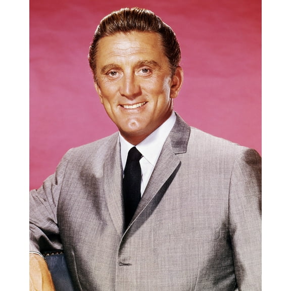 Kirk Douglas 24x36 HD Aluminum Wall Art Classic 1960's Portrait in Suit