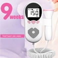 thumbnail image 4 of Monitor de frecuencia cardíaca fetal Doppler portátil Pantalla LCD grande Monitor de frecuencia cardíaca fetal sin radiación, 4 of 10