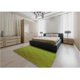 thumbnail image 5 of Ahgly Company Machine Washable Indoor Square Transitional Pistachio Green Area Rugs, 7' Square, 5 of 7