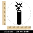 thumbnail image 2 of Stick of Dynamite Firecracker Self-Inking Rubber Stamp Ink Stamper - Black Ink - Large 1-1/2 Inch, 2 of 7