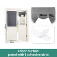 thumbnail image 2 of Blackout Door Window Curtains, Privacy Front Door Curtains for Glass Door, 2 of 8