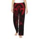thumbnail image 1 of Balery Red Gothic Skeleton Throne Pantalones de pijama para mujer, pijamas ultraligeros, pantalones de estar por casa-3X-Large, 1 of 6