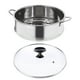thumbnail image 2 of EeaseMX Vaporera doméstica de doble asa, utensilios de cocina para cocinar al vapor, olla de vapor doméstica, 2 of 7