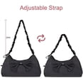 thumbnail image 5 of Wolt Yoga Tote Bag Yoga Mat Bag for Women with Shoes Compartment Wet Pocket and Bottle Pocket-Black, 5 of 6