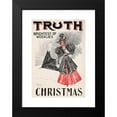 thumbnail image 2 of Irwin Moorhead 17x24 Black Modern Framed Museum Art Print Titled - Truth, Christmas, Brightest of Weeklies (ca. 1890-1920), 2 of 5