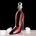 thumbnail image 3 of Decantador de Vidrio Wosthever Botella de Vino 350ml Diseño Creativo, 3 of 6