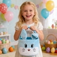 thumbnail image 6 of Generic Easter Bunny Baskets for Kids, Egg Hunt Bags Plush Rabbit Bucket Easter Gifts for boys and girls, 6 of 6