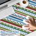thumbnail image 2 of Long Mouse Pads for Desk,Colorful Geometric Stripe Pattern Desk Mats on Top Of Desks, Desk Mouse Pad Extra Large with 3mm Non-Slip Base and Stitched Edge for Gaming,Office,Work,Home 47.3"x23.6", 2 of 6
