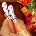 thumbnail image 2 of Christmas Hand In Hand Socks Mid Tube Socks With Big Eyes And Magnetic Hands Breathable Friendship Hand In Hand Socks Funny And, 2 of 7