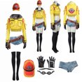thumbnail image 2 of Chaqueta de cosplay final de Cindy Aurum para mujer y niña, disfraz de fantasía, sombrero, gafas, trajes FF 15 para mujer adulta, traje de carnaval de Halloween, 2 of 5