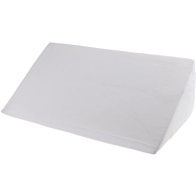 aotbuybuy Foam Bed Wedge Pillow High Density Foam Elevation Cushion - Removable Washable Cover, 1 Count