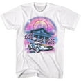 thumbnail image 3 of Back to the Future Airbrush White Adult T-Shirt, 3 of 4