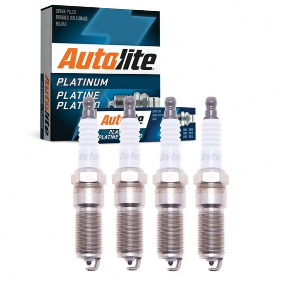 4 pc Autolite AP5263 Platinum Spark Plugs for 19145286 443 4997 W5DP Ignition Wire Secondary