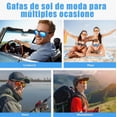 thumbnail image 4 of 6pz Lentes De Sol Deportivas Polarizadas Anti-uv Moda Hombre, 4 of 4