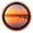 Orange, variant on Digital Display Badge & Digital Pin with Touch Screen, Anime Style Wearable, Dynamic Smart Button for Easter, Cosplay and Fandoms Gold