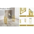 thumbnail image 5 of Golden Stainless Steel Glass Console Table BS-02, 5 of 6
