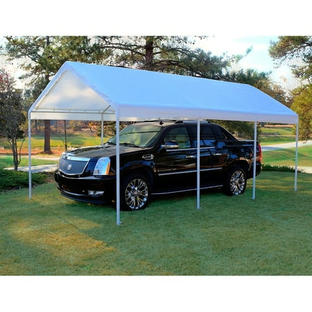 King Canopy Hercules 10 x 20 ft. 8-Leg White Canopy