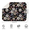thumbnail image 2 of Microfibre Drying Mat for Kitchen Pioneer Dish Drying Drainer Mat Absorbent Colorful Floral Drying Mat Washing Up for Glass, Plate & Cup 18inch X 24inch, 2 of 5