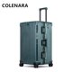 thumbnail image 2 of COLENARA maleta de viaje de mano cubierta de carrito de gran capacidad 24 "26" 28 "30 pulgadas tipo carrito bolsa de viaje equipaje con marco de aluminio para hombres, 2 of 4