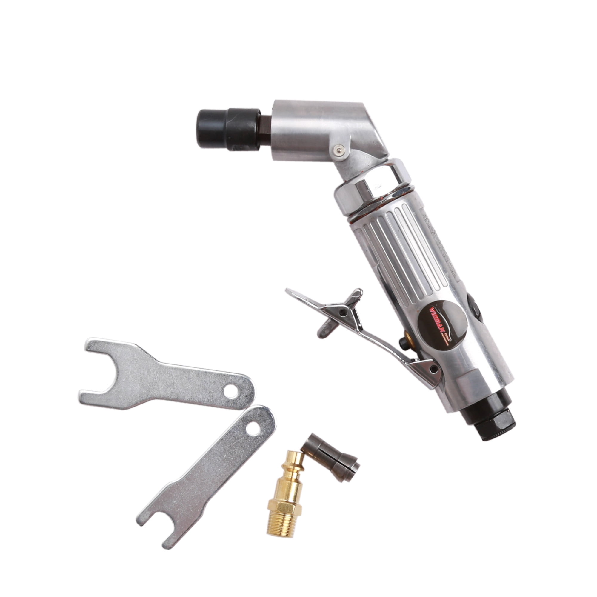 WINMAX 120 1/4 in 90 PSI Air Angle Die Grinder Cutting Grinding Built-in Regulator
