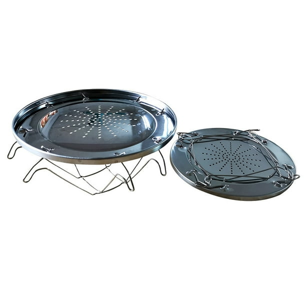 Folding Camp Stove Toaster Holder Rack 4 Slice Folding Camp Toaster for