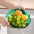 thumbnail image 6 of Fruit Trays For Serving, Party Platters For Food, Fresh Fruit Serving Tray Ice, Food Grade Material, Bottom Non-Slip, Thickened Plastic, Elegant, Reusable, 6 of 6
