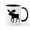 White/Black Inside, variant on CafePress - Moose Mug - 11 oz Ceramic Mug - Novelty Coffee Tea Cup