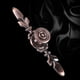 thumbnail image 3 of Fdit Juego de 4 pomos de Puerta Estilo clásico para Muebles de hogar, cajones, armarios, armarios, armarios con Tornillo, Rojo Bronce, 1 … tiradores para cajones Spptty mejoras para el hogar, 3 of 8