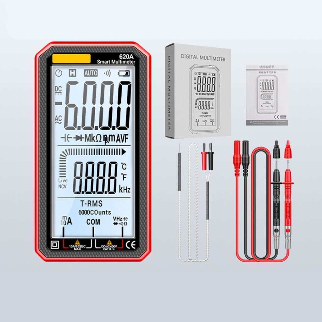 Multiple Function Multimeter Auto NCV Transducer USB Charging Transportable Electrical Tester