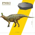 thumbnail image 2 of PNSO 1:35 Tsintaosaurus XiaoQin Modelo Hadrosauridae Dinosaur Museums Series Animal Art Collectible Juguete para niños adultos Regalo de cumpleaños, 2 of 5