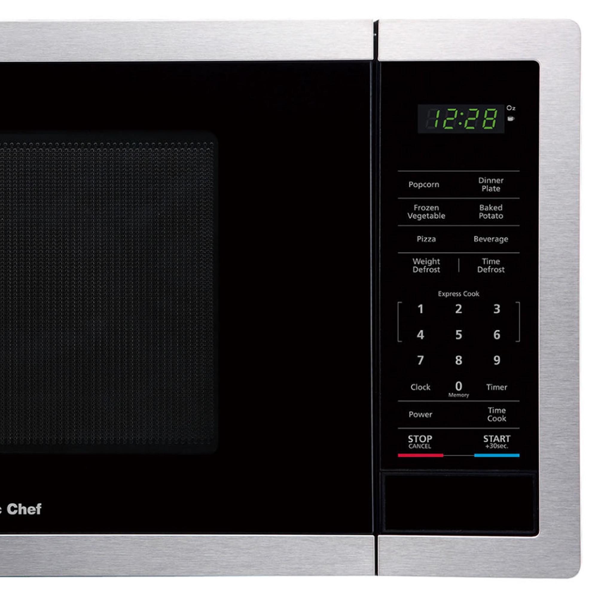 Magic Chef 0.9 cu. ft. 900-Watt Countertop Microwave in Stainless Steel  HMM990ST2 - The Home Depot