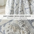 thumbnail image 5 of TOPCHANCES Chenille Couch Cover Sofa Slipcovers Towel Cover Couch Furniture Pet Protector Throws Blanket  (180*300cm, Grey), 5 of 7