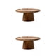 thumbnail image 1 of 2x Pedestal De Madera Mesa De Postre Bandeja Alta Soporte Para Pasteles Soporte Para Cupcakes, 1 of 9