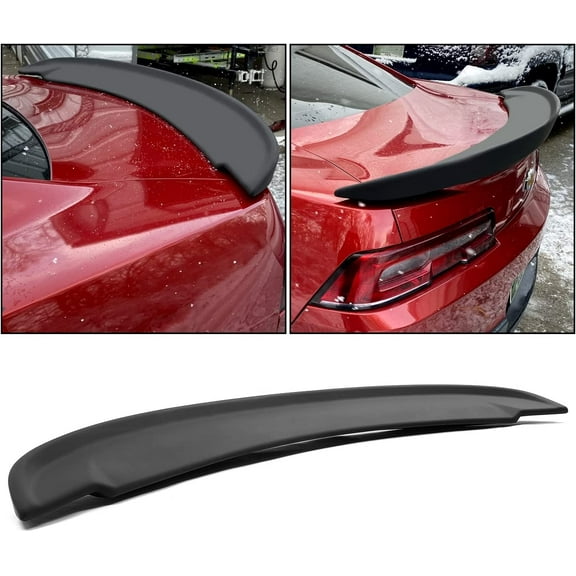 ECOTRIC Rear Trunk Spoiler Wing Lip Unpainted Fits 2014-2015 Chevy Chevrolet Camaro Z28 ZL1 SS