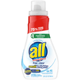 thumbnail image 2 of all Small & Mighty Super Concentrated Liquid Laundry Detergent, Free Clear for Sensitive Skin, 32 Fluid Ounces, 42 Loads, 2 of 9