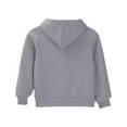 thumbnail image 5 of Mercatoo Girls Boys Plain Basic 𝐇ooded Sweatshirts 𝐀thletic Warm Winter Fall Pullover Long Sleeve 𝐅𝐥eece Trendy Clothes, 5 of 5