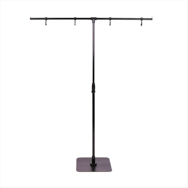 Soporte de Fondo Ajustable en Forma de T para Fotografía de Productos, Alimentos, Ropa y Filmación de Bolsos. Estante para Frutas y Verduras.