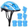 thumbnail image 4 of 7 Uds casco rodillera protector de muñeca conjunto de coderas niños ciclismo protector de patinaje sobre ruedas, 4 of 8