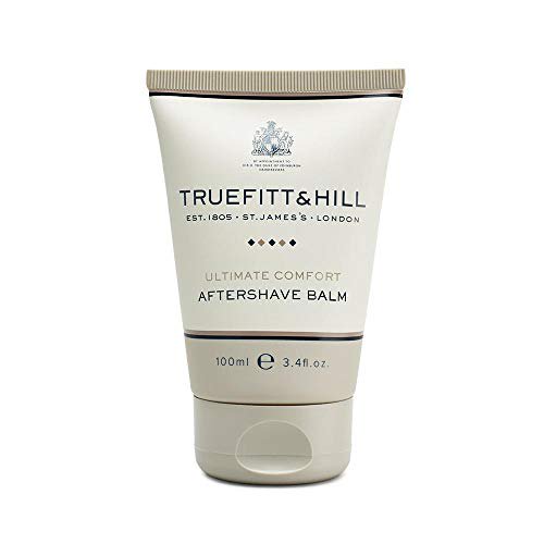 Truefitt & Hill Baume après-Rasage Confort Ultime / Riche, Hydratant Apaisant pour Réduire l'Irritation, 3,4 Onces