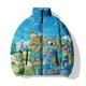 thumbnail image 5 of Chaquetas de invierno para hombre, cómodas y cálidas, modernas y versátiles, con estilo, con estampado de murciélagos, personalizadas, con estampado de león animal, para hombre, 5 of 5
