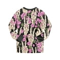 thumbnail image 7 of Gerichy Halloween Pajamas Kids Pjs Set Toddler Baby Girl Cotton Long Sleeve Crewneck Tops Matching Sleepwear 2T-9T, 7 of 7
