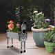 thumbnail image 4 of Ganfancp Jardín Arte Artesanía Maceta de Flores Almacenamiento Jardín Decoración Arte Rebajas Flash Deals 1X Jardinera, 4 of 4