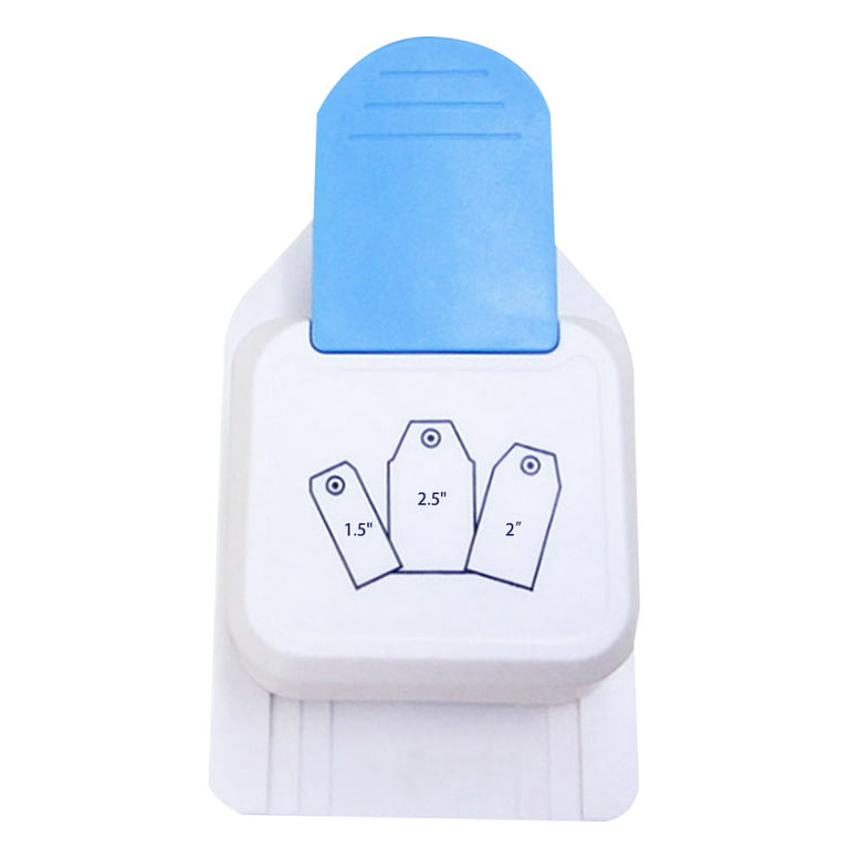 Label Punch Craft Tag Paper Puncher 3 in 1 Tag Puncher Cutter Gift
