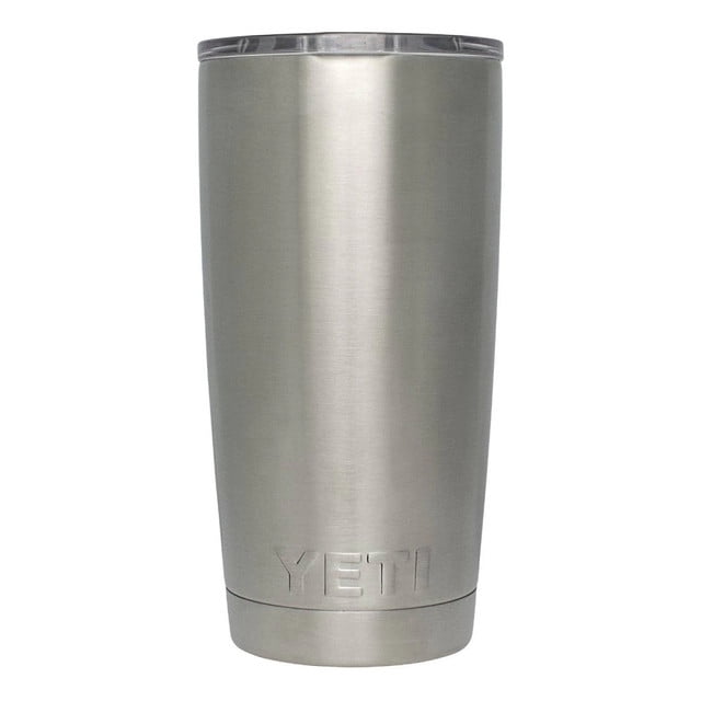 Vaso Termo Edición Limitada Yeti Rambler Acero Inoxidable 20 oz Plata Silver
