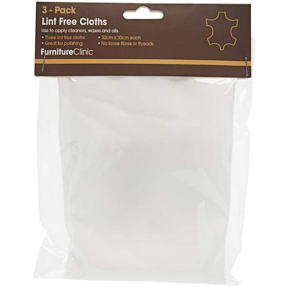 Lint Free Cleaning Cloths (3 Pack) Three Cleaning Cloths for Cleaning
