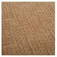 thumbnail image 2 of Tache Caramel Brown Faux Fur Throw Blanket - Geometric Embossed Super Soft Warm Fluffy White Plush - 50" x 60", 2 of 8