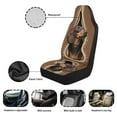thumbnail image 6 of Yuyamidu 3D Dachshund Car Seat Covers for Front Seats Cute Dog Bucket Seat Covers Universal Fit for SUV Truck Sedan Front Seat Cover, 2 PCS Set, 6 of 7