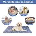 thumbnail image 4 of Alfombrilla de enfriamiento para perros y gatos, lavable para mascotas, almohadillas para orejas de enfriamiento de verano, para perrera de verano, manta de hielo fresca para interiores y exteriores,, 4 of 7