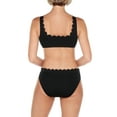 thumbnail image 4 of Women's Solid Pique Scalloped Swimsuit Bottom, 4 of 4